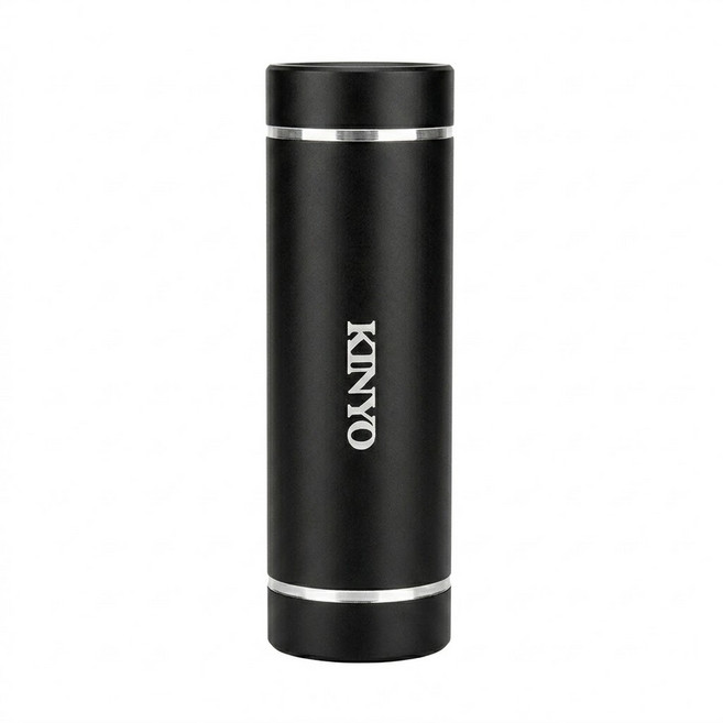 Kinyo 迷你LED手電筒 LED-470, 黑色, 1個