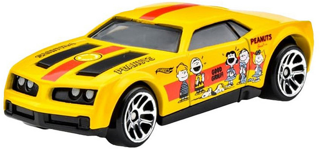 Hot WHeeLs 風火輪 SILVER SERIES 史努比 x BULLY GOAT 玩具車, 多色, 1個