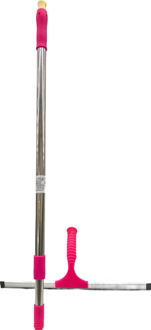 minono 米諾諾 T型伸縮玻璃刷 40 x 88~147cm, 1個, 粉色