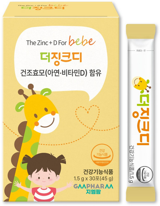 지엠팜 더 징크디 45g, 30회분, 1개