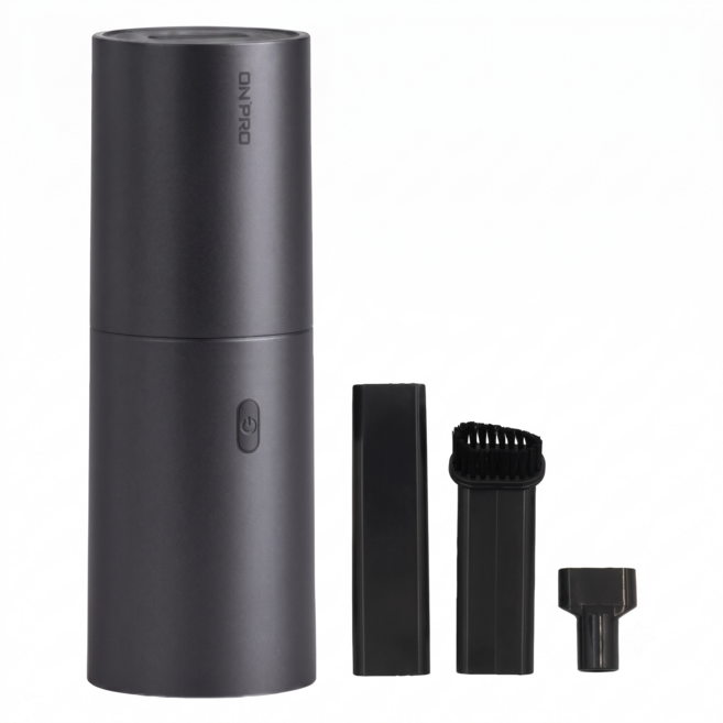 ONPRO 日風 迷你手持式 吸塵器 含刷頭 隕石黑 UV-V1 吹吸兩用 USB充電式 無線