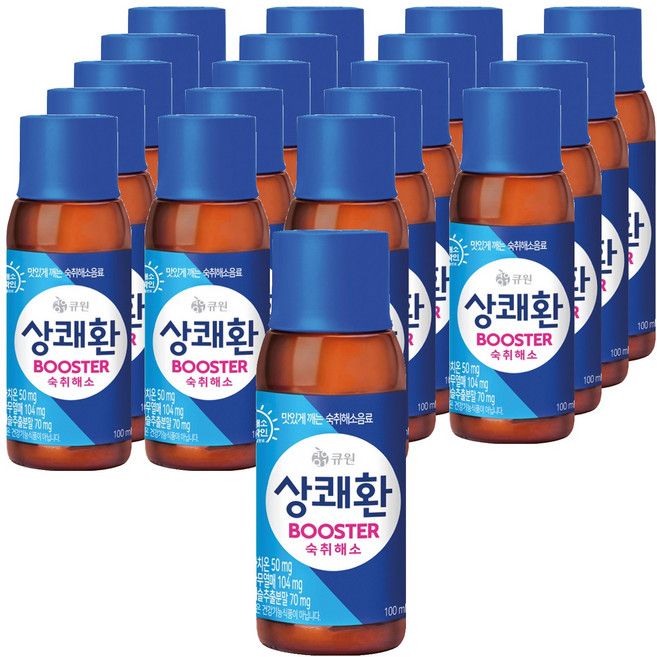 상쾌환 부스터 숙취해소음료, 100ml, 20개