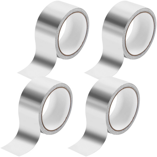 小麥購物 鋁箔膠帶 Y674 10m x 5cm 77g, 4個