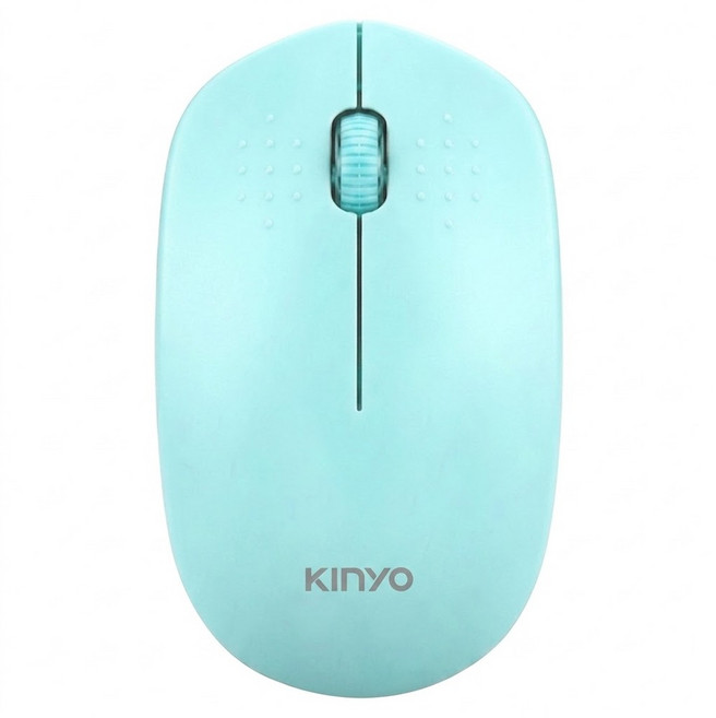 Kinyo 2.4GHz 無線靜音滑鼠, GKM-913, 綠色