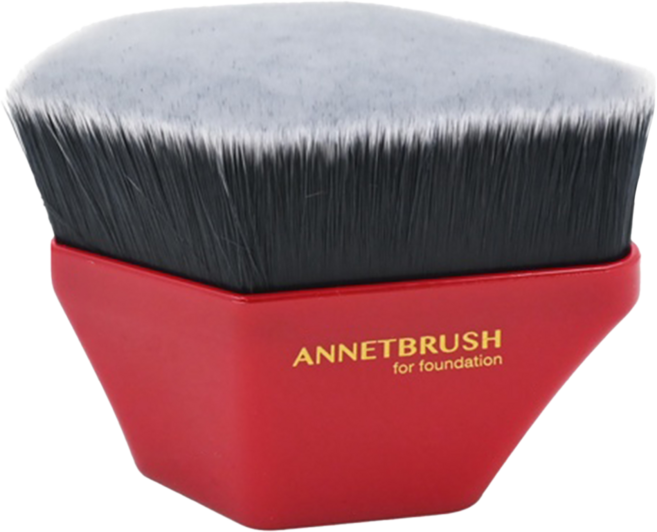 ANNETBRUSH 拋光兩用粉底刷, 單色, 1個