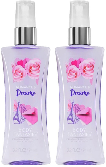 BODY FANTASIES 身體幻想 香氛噴霧 情定巴黎, 94ml, 2瓶