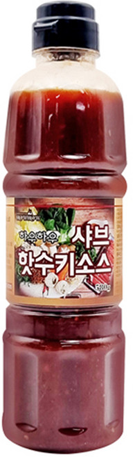 하우하우 샤브핫수끼소스, 580g, 1개