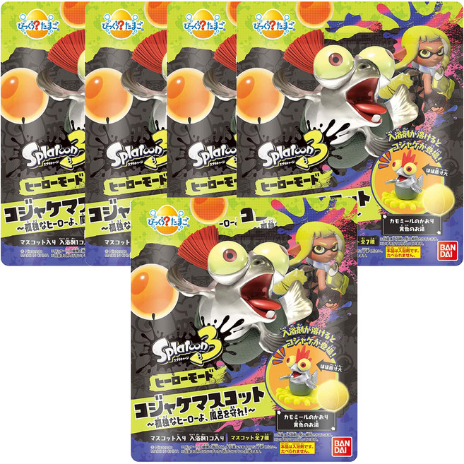 BANDAI 斯普拉遁入浴球III, 69g, 5個