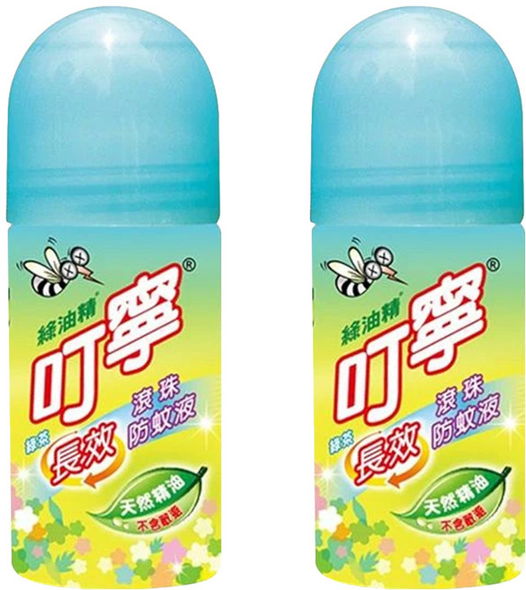 叮寧 長效滾珠防蚊液, 50ml, 2瓶