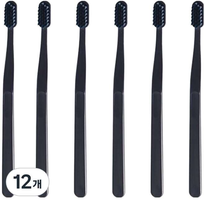 생활도감 칫솔 네이비, 1개입, 12개