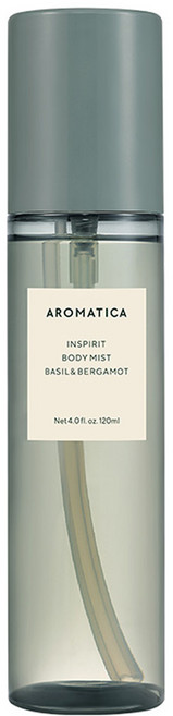 아로마티카 인스피릿 바디미스트 바질앤버가못, 120ml, 1개