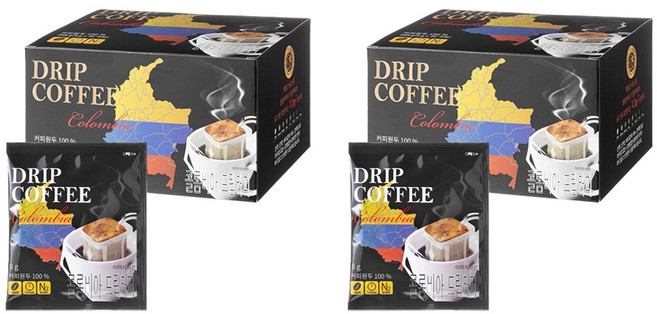 제임스티스푼 콜롬비아 드립커피, 8g, 36개입, 2개