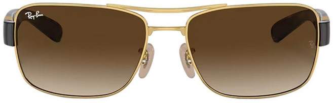 Ray-Ban 雷朋 金屬框漸層鏡片太陽眼鏡 RB3522-001/13