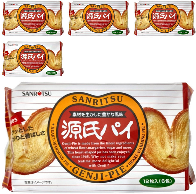 SANRITSU 三立製菓 源氏派 12枚, 120g, 5袋