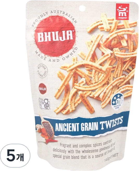 부자 에이션트 그레인 트위스트, 5개, 140g - 쿠팡