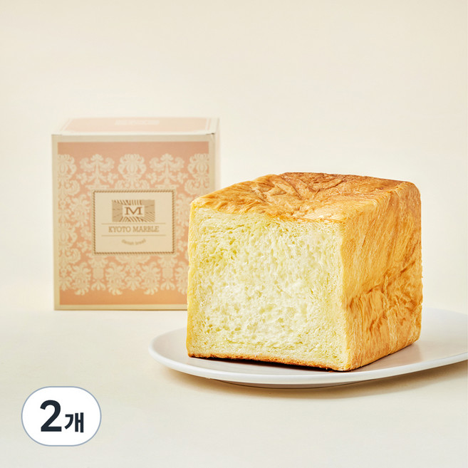 교토마블 플레인 데니쉬 식빵, 440g, 2개