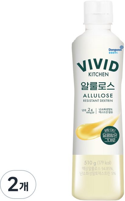 비비드키친 알룰로스, 510g, 2개