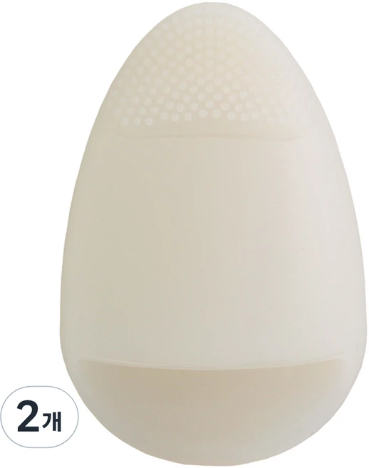 실리만 국내생산 실리콘 세안 솔 코튼베이지, 2개 - 쿠팡