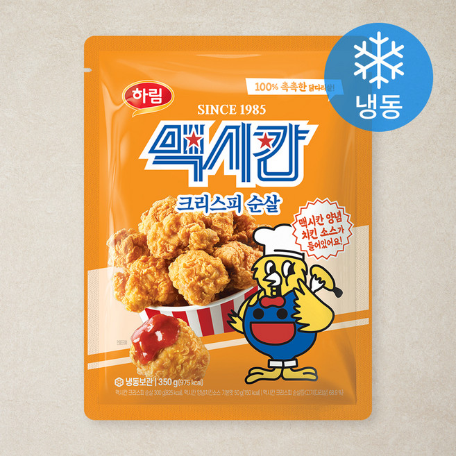맥시칸 크리스피 순살 (냉동), 350g, 1개