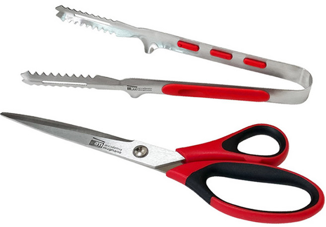 am 주방가위 집게 세트, 혼합색상, 1세트