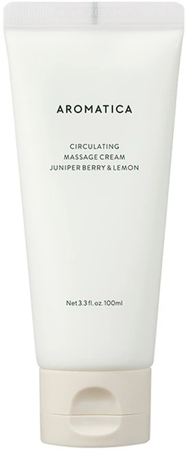 아로마티카 쿨링 릴리프 마사지 바디크림 주니퍼베리 & 레몬, 100ml, 1개 - 쿠팡