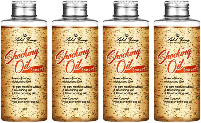 라벨영 쇼킹오일 2탄, 150ml, 4개