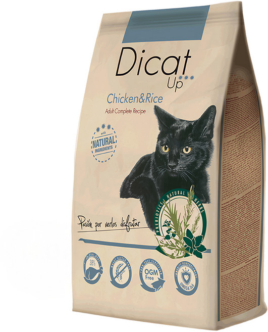 Dicat Up 成貓用 烘培益生 貓糧, 14000g, 1包, 雞肉 + 米