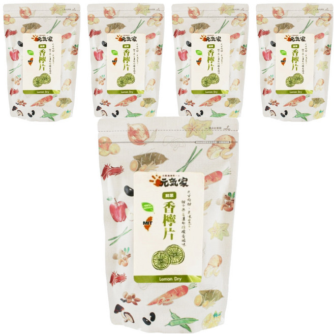 元氣家 香檸片, 200g, 5包