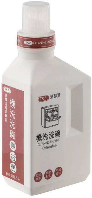 TKP 植萃酵素 洗碗機用洗碗粉, 600g, 1瓶