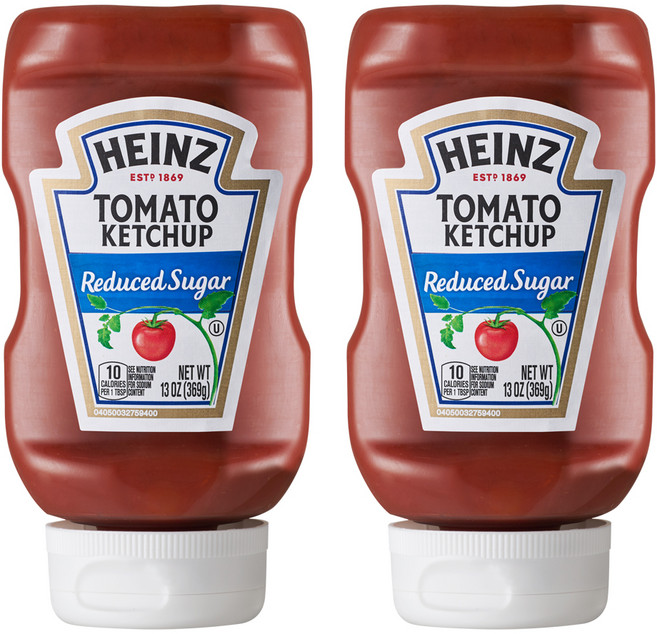 하인즈 리듀스드 토마토 케첩, 369g, 2개