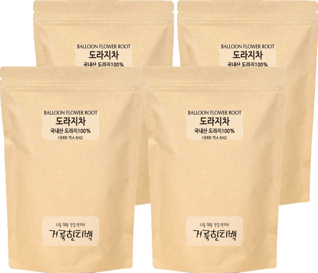 거룩한티백 도라지차 티백, 1g, 30개입, 4개