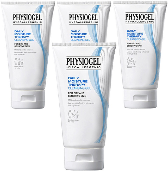 피지오겔 데일리 모이스쳐 테라피 클렌징 젤, 150ml, 4개