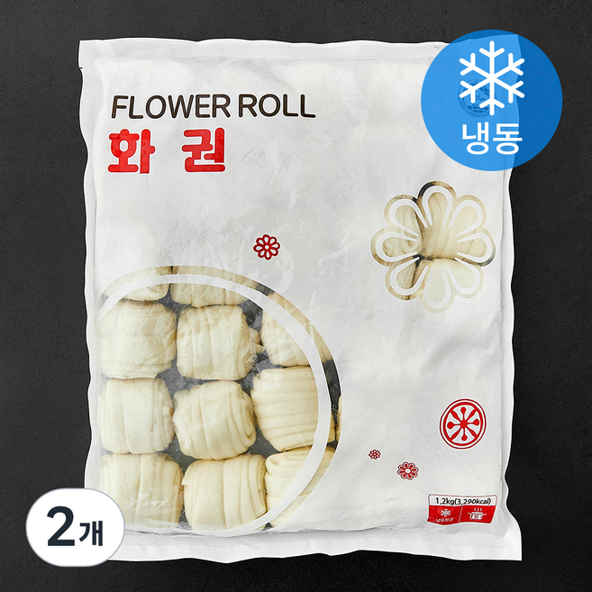 랜시 화권 (냉동), 1.2kg, 2개