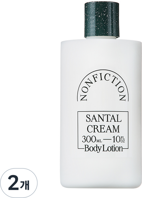 논픽션 상탈크림 바디로션, 300ml, 2개