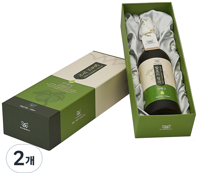 우리원 발효의 정석 산매실 농축액, 720ml, 2개