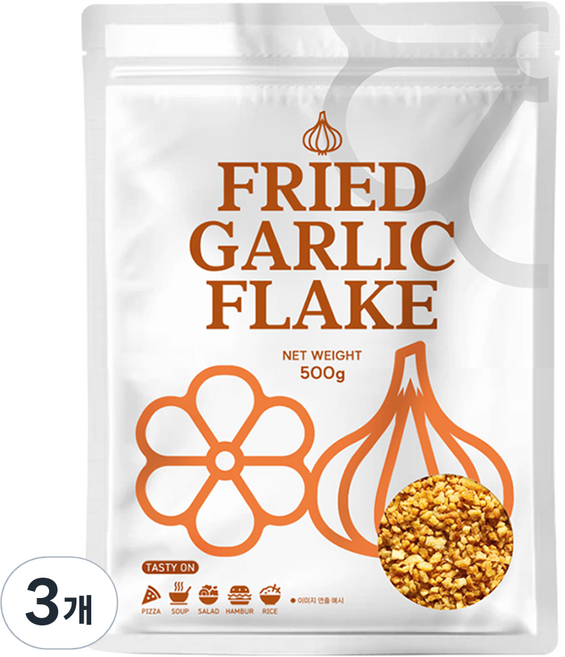 아이온 마늘 크리스피 후레이크, 500g, 3개