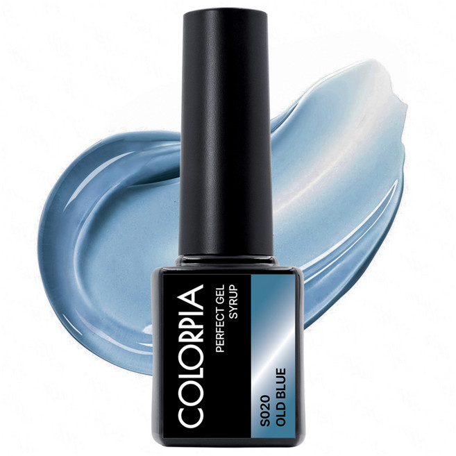 칼라피아 원스텝 시럽 젤네일, S020 올드블루, 6g, 1개
