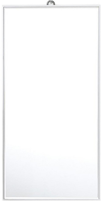 現代浴室適用壁掛鏡 300 x 600 mm, 白色