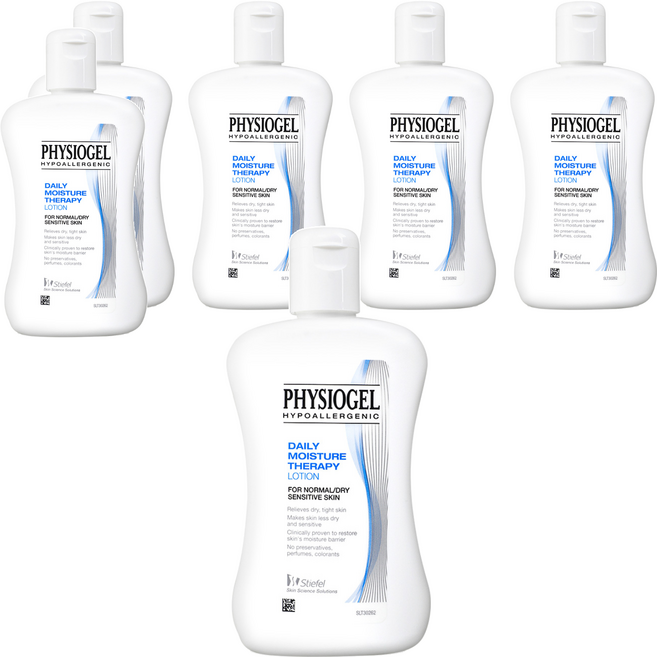 PHYSIOGEL 潔美淨 層脂質保濕乳液, 200ml, 6瓶