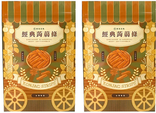 Green Market 菓青市集 黑胡椒蒟蒻條, 200g, 2包
