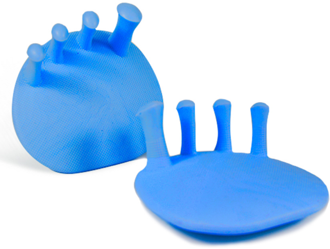 쭈니즈 지압슬리퍼 아치 건강 스트레칭 실내화 발아치 슬리퍼, 블루, 1세트