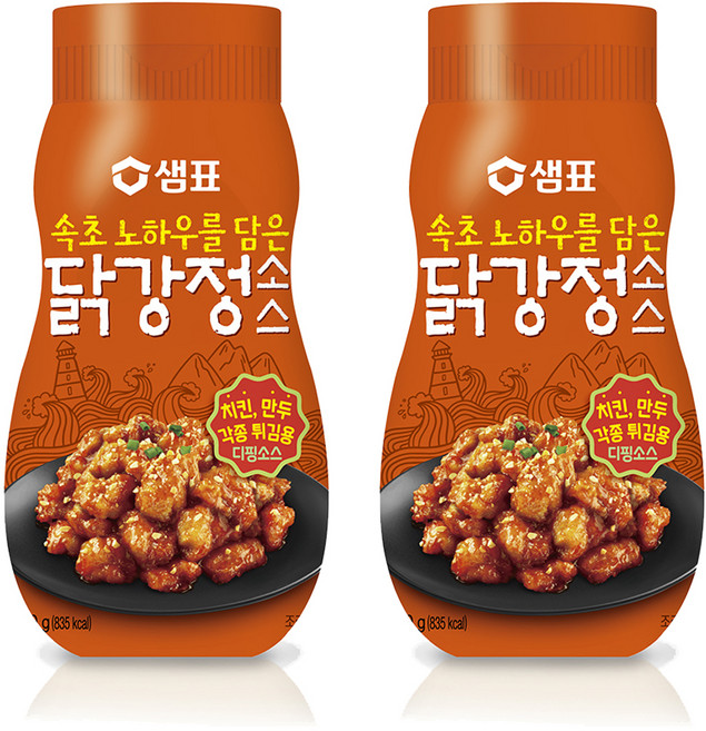 샘표 속초 닭강정 소스, 360g, 2개