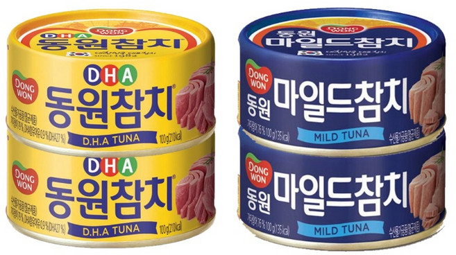 동원 참치 2종, 400g, 1세트