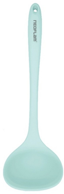 NEOFLAM Premium 矽銀湯勺, ice, 1支
