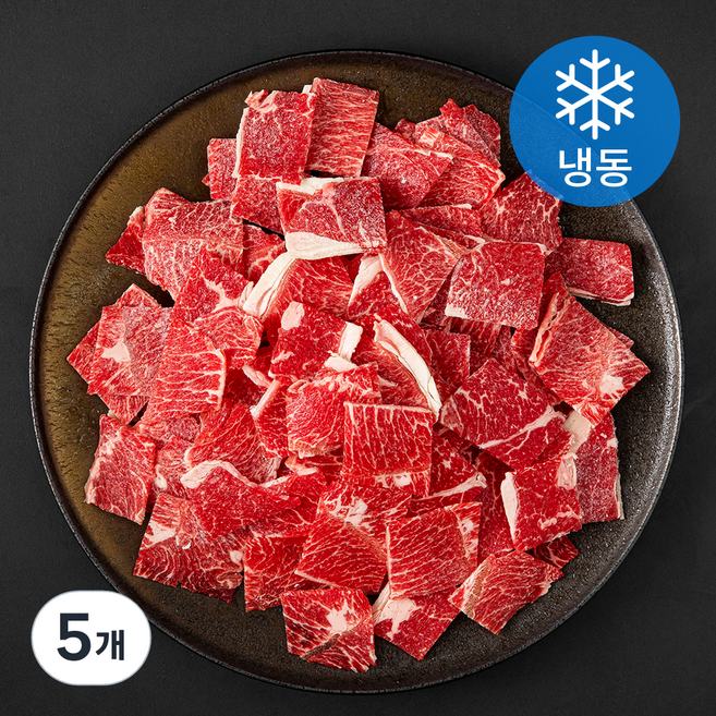 동원 호주산 우전각 국거리용 (냉동), 2kg, 5개