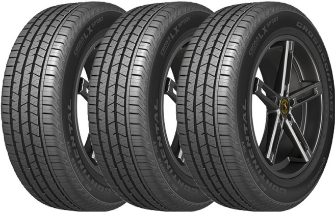 콘티넨탈타이어 크로스콘택트 LX스포츠 235/60R18/103H, 3개, 출장장착