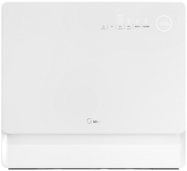 마이디어 자동문열림 식기세척기 6인용, 화이트, MDWMT0601W-AE-KR, 방문설치