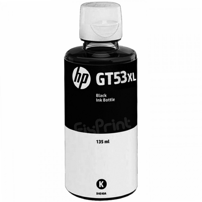 hp 惠普 GT53XL 原廠墨水瓶 1VV21AA 135ml, 黑色, 1瓶