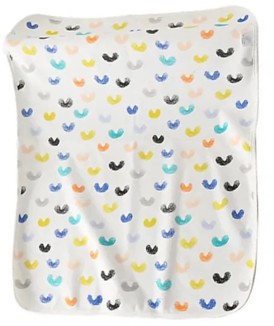 Bebehome 竹纖維三層嬰兒防水隔尿墊 560g, 彩虹, 1件