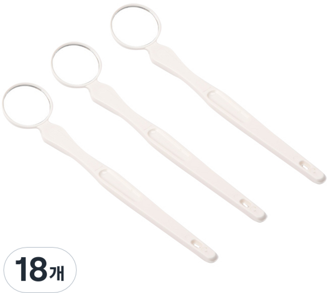 미소덴탈 구강거울, 18개